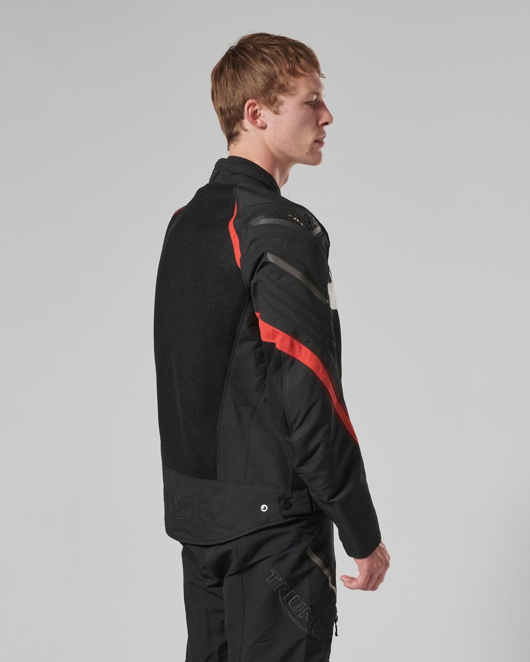 TRIPLE SPORTS MESH JACKET BLACK / WHITE / RED S image 17