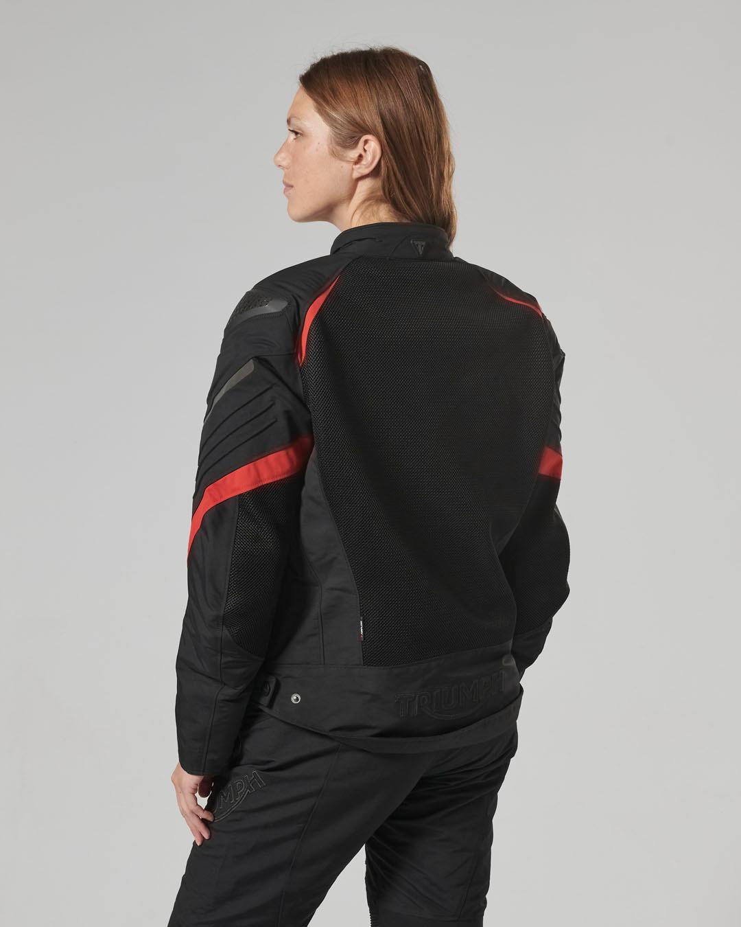 TRIPLE SPORTS MESH JACKET BLACK / WHITE / RED XL image 1