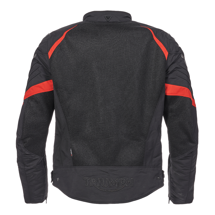 TRIPLE SPORTS MESH JACKET BLACK / WHITE / RED XS image 7