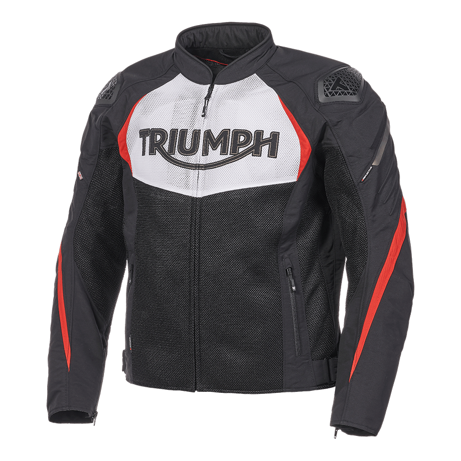 TRIPLE SPORTS MESH JACKET BLACK / WHITE / RED XXL image 3