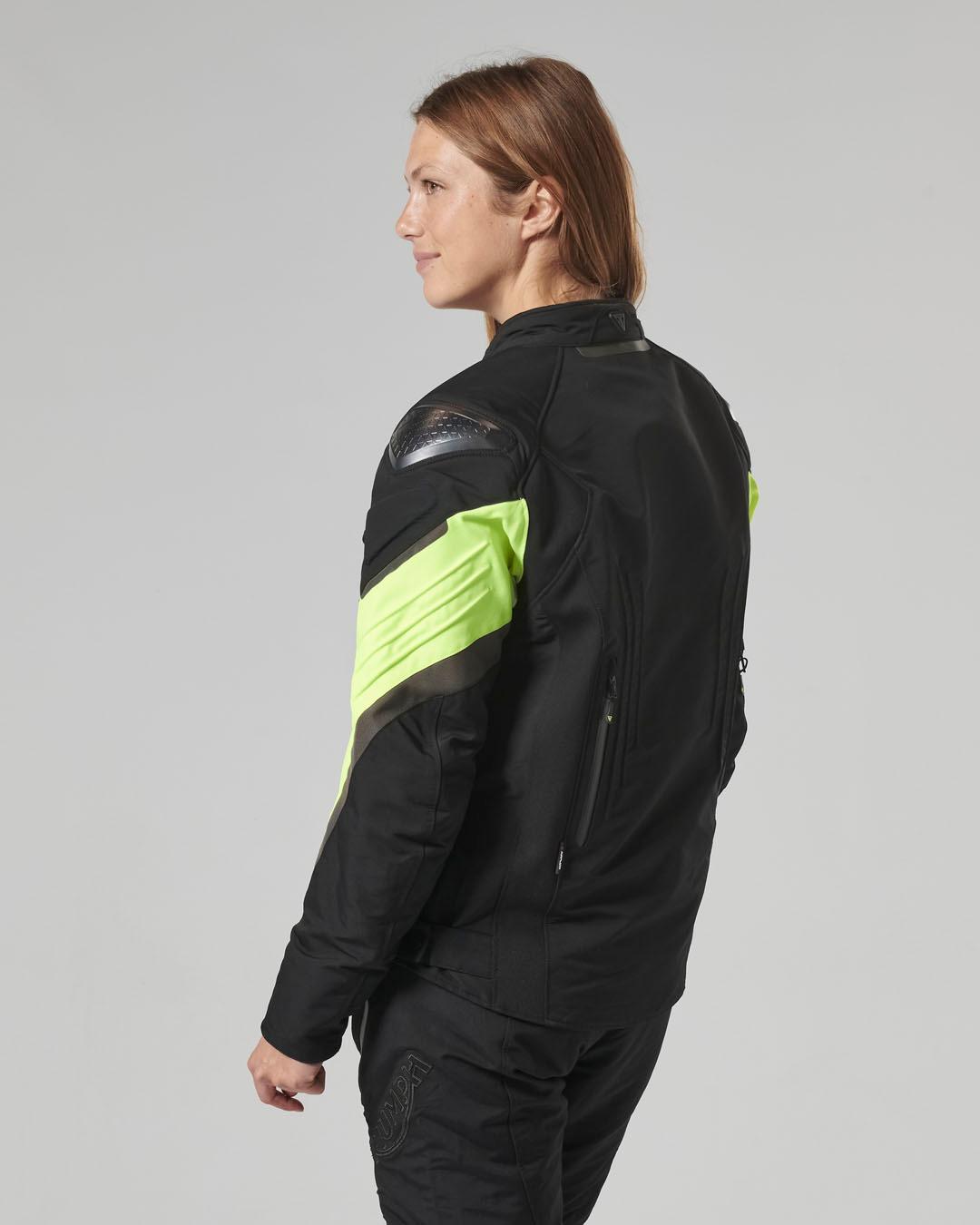 TRIPLE SPORTS TRITECH JACKET - BLACK / FLURO S image 16