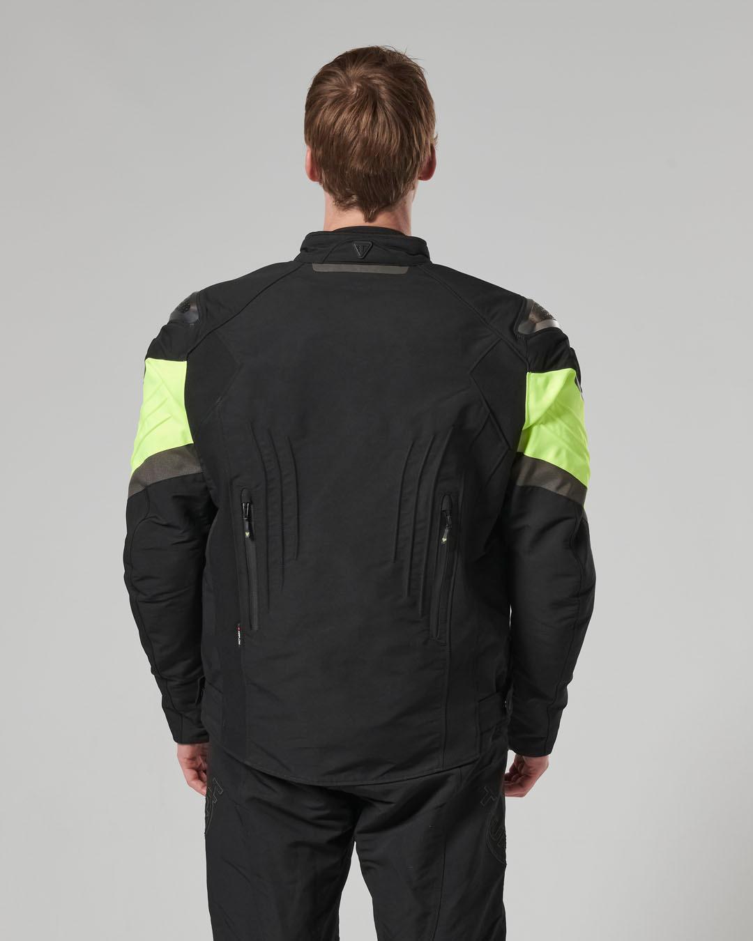 TRIPLE SPORTS TRITECH JACKET - BLACK / FLURO XS image 18