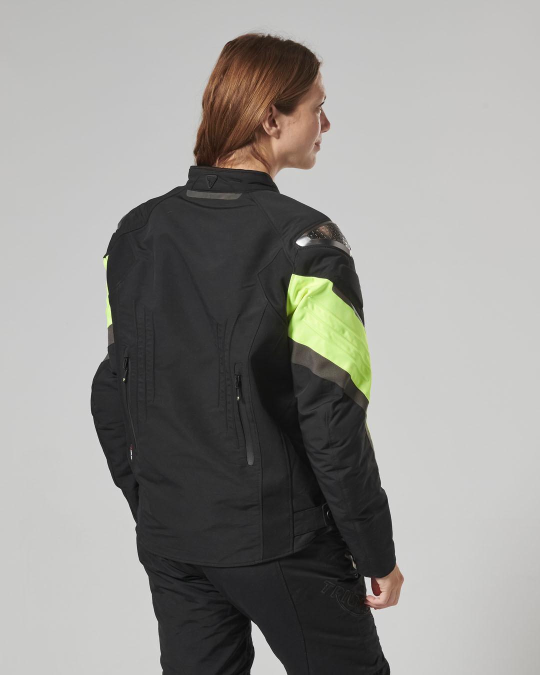 TRIPLE SPORTS TRITECH JACKET - BLACK / FLURO XS image 16