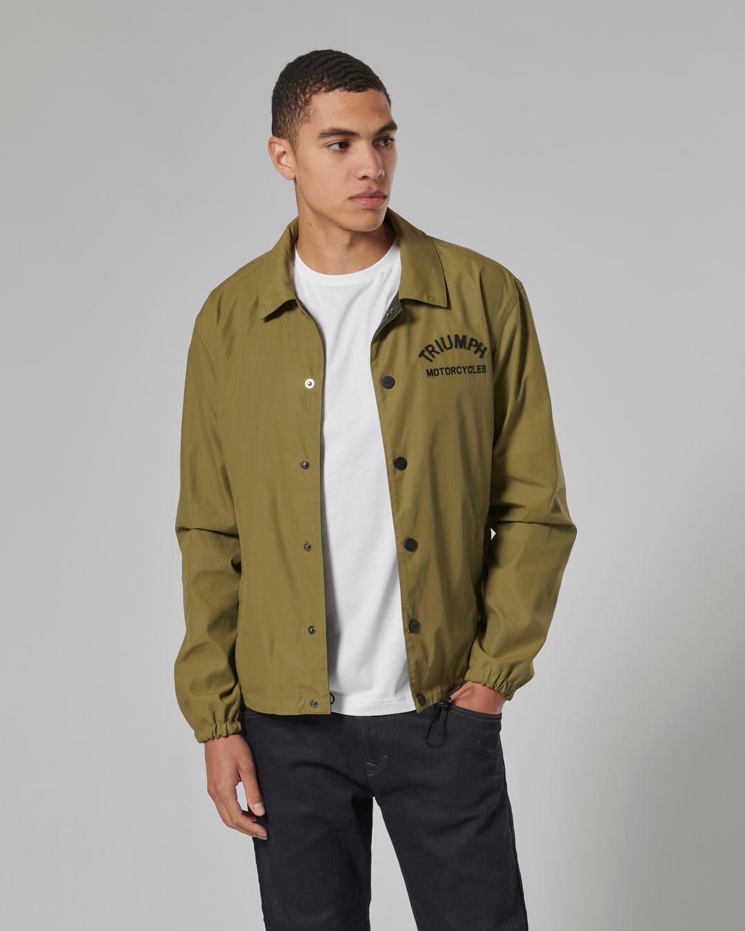 CARTER COACH JACKET KHAKI XXL image 9