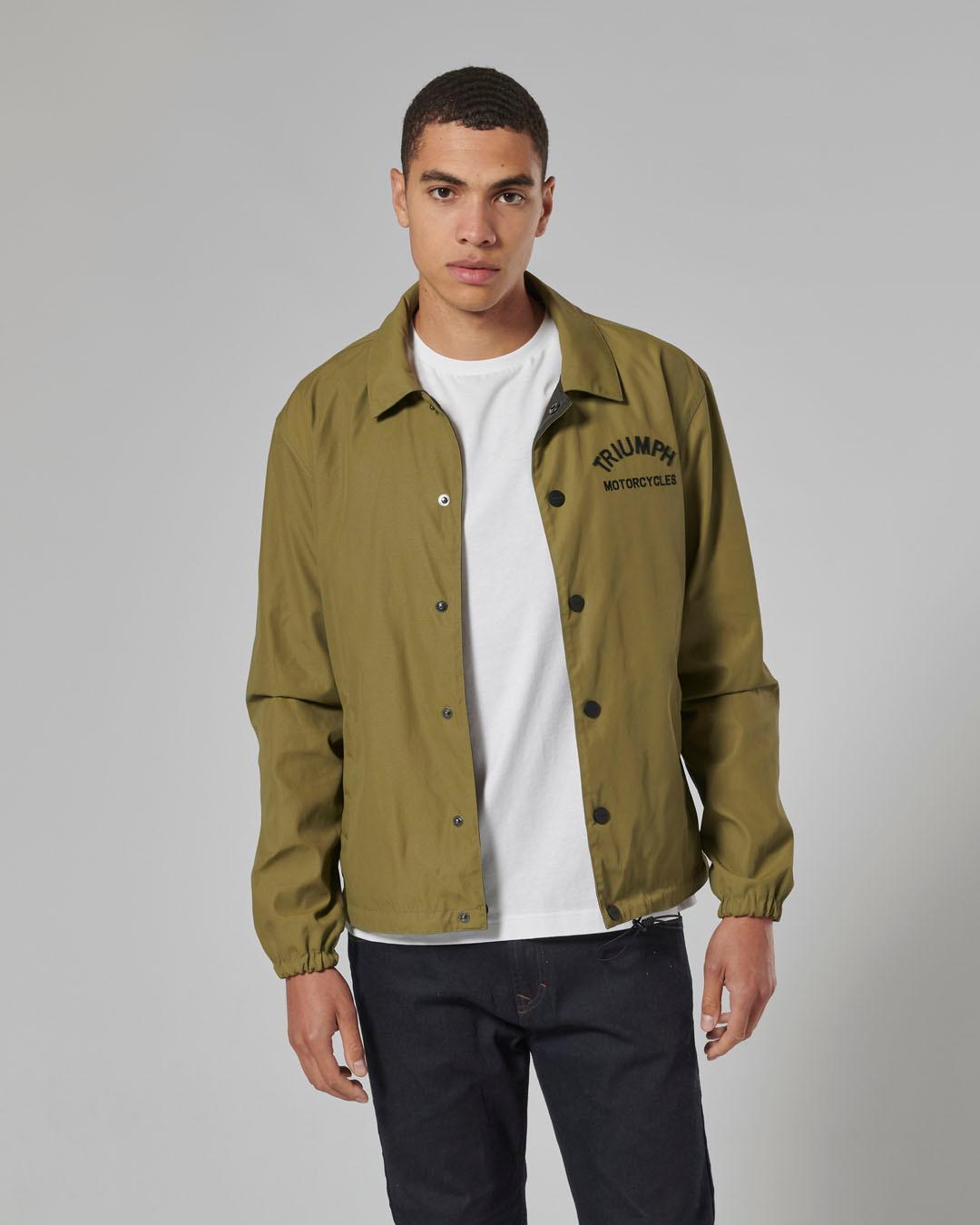 CARTER COACH JACKET KHAKI XXL image 5