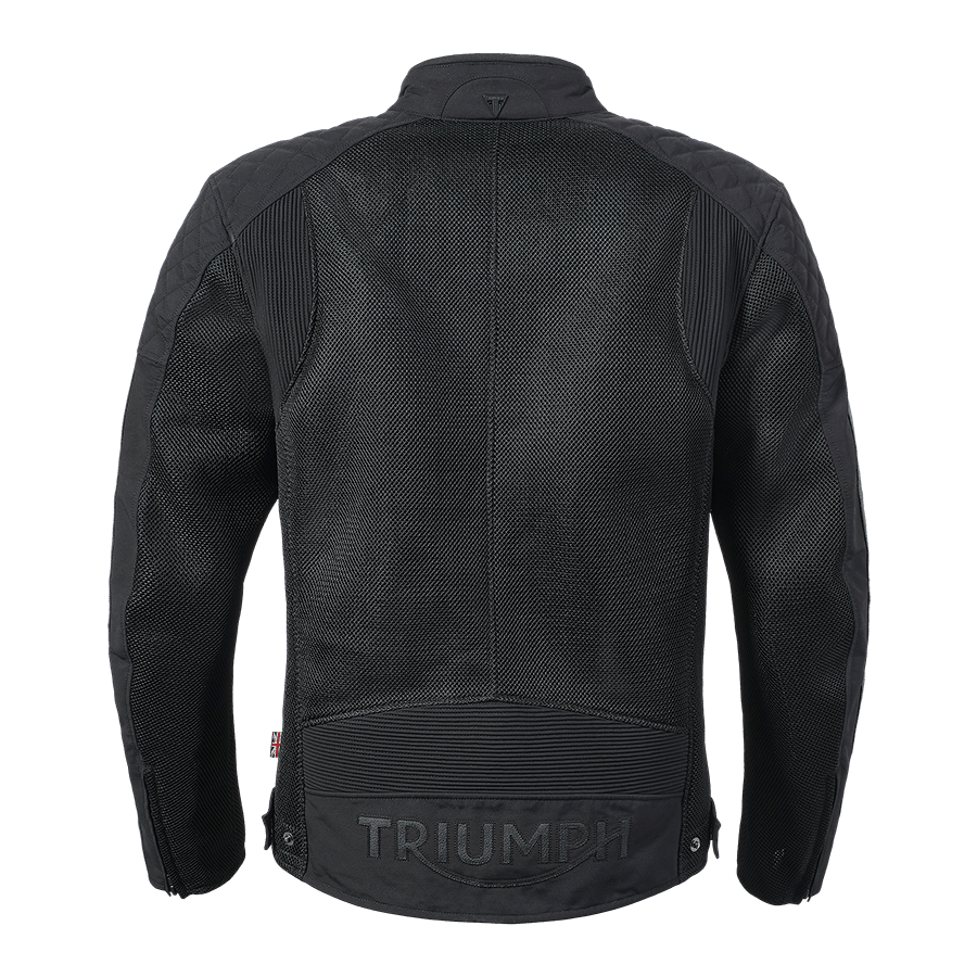 BRADDAN RETRO MESH JACKET BLACK L image 17