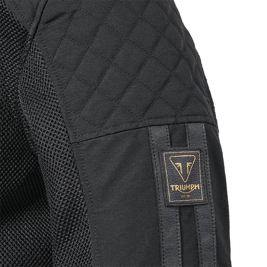 BRADDAN RETRO MESH JACKET BLACK L image 14