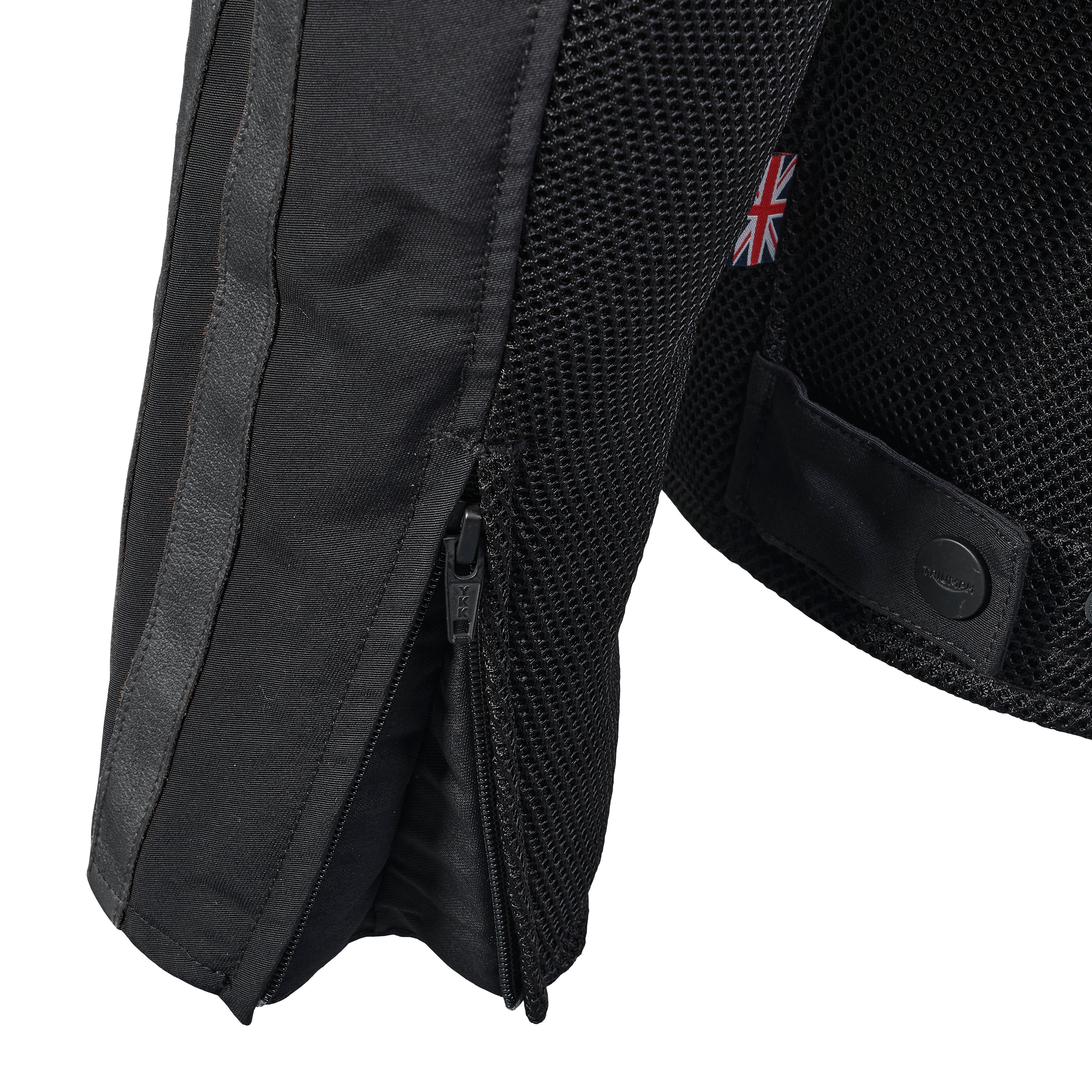 BRADDAN RETRO MESH JACKET BLACK XS image 18