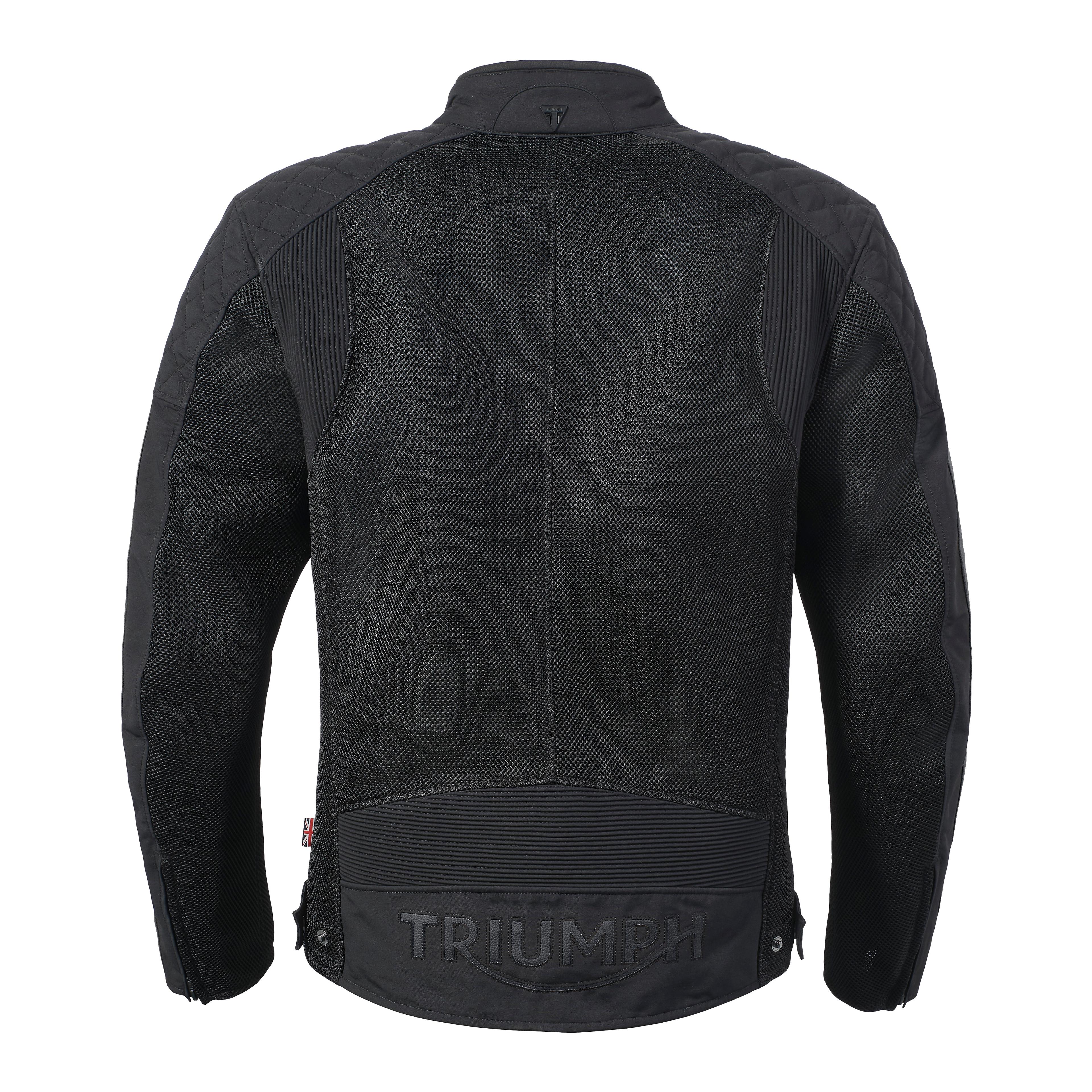 BRADDAN RETRO MESH JACKET BLACK XS image 16