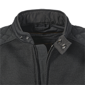 BRADDAN RETRO MESH JACKET BLACK / GOLD XS image 32