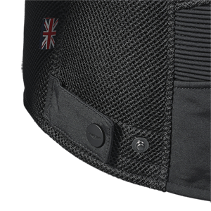 LADIES BRADDAN RETRO MESH JACKET BLACK / GOLD M image 32