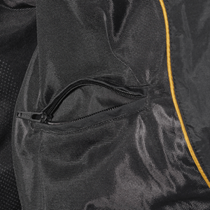 LADIES BRADDAN RETRO MESH JACKET BLACK / GOLD XXL image 14