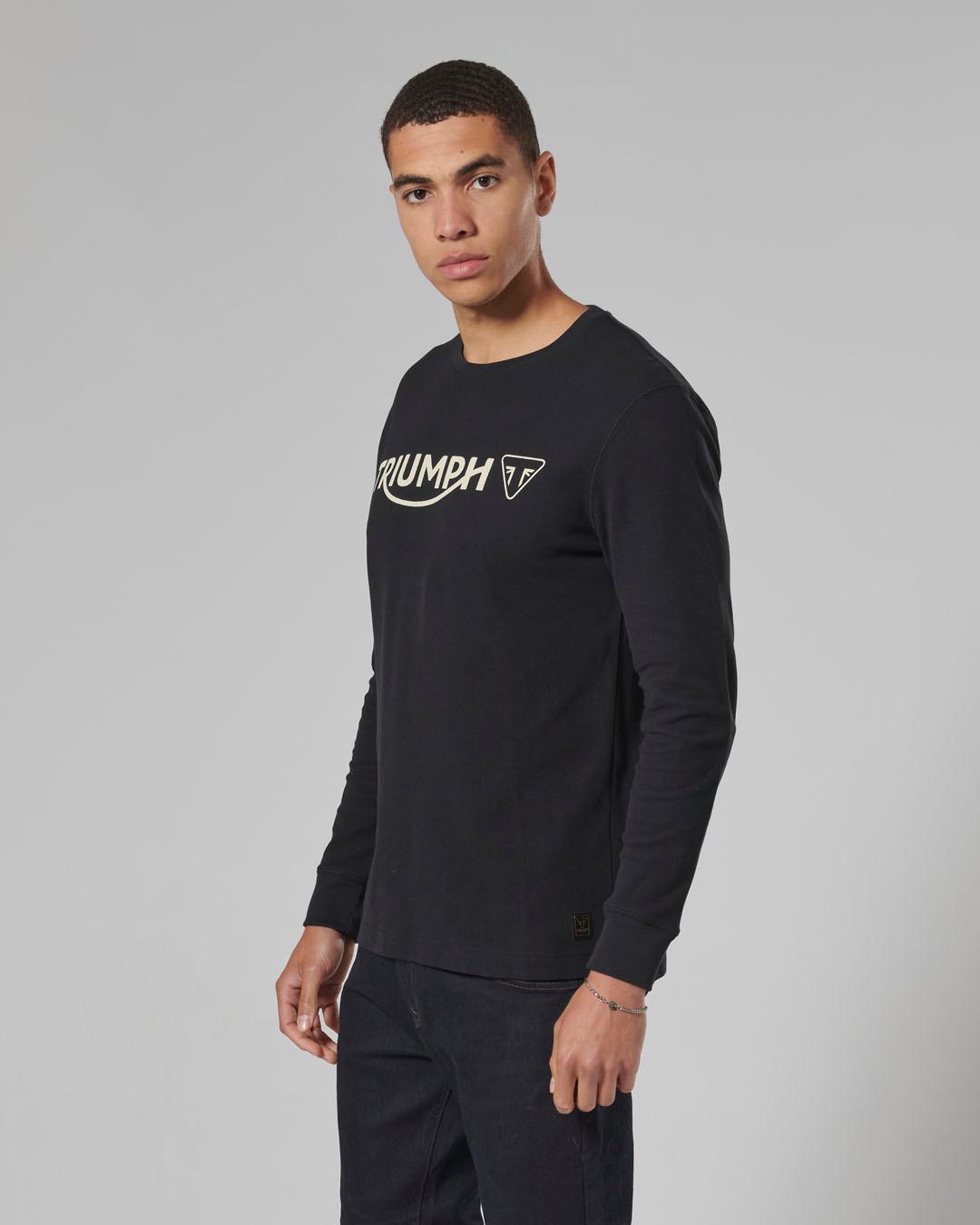 BETTMANN L/S WAFFLE BLACK T-SHIRT L image 7
