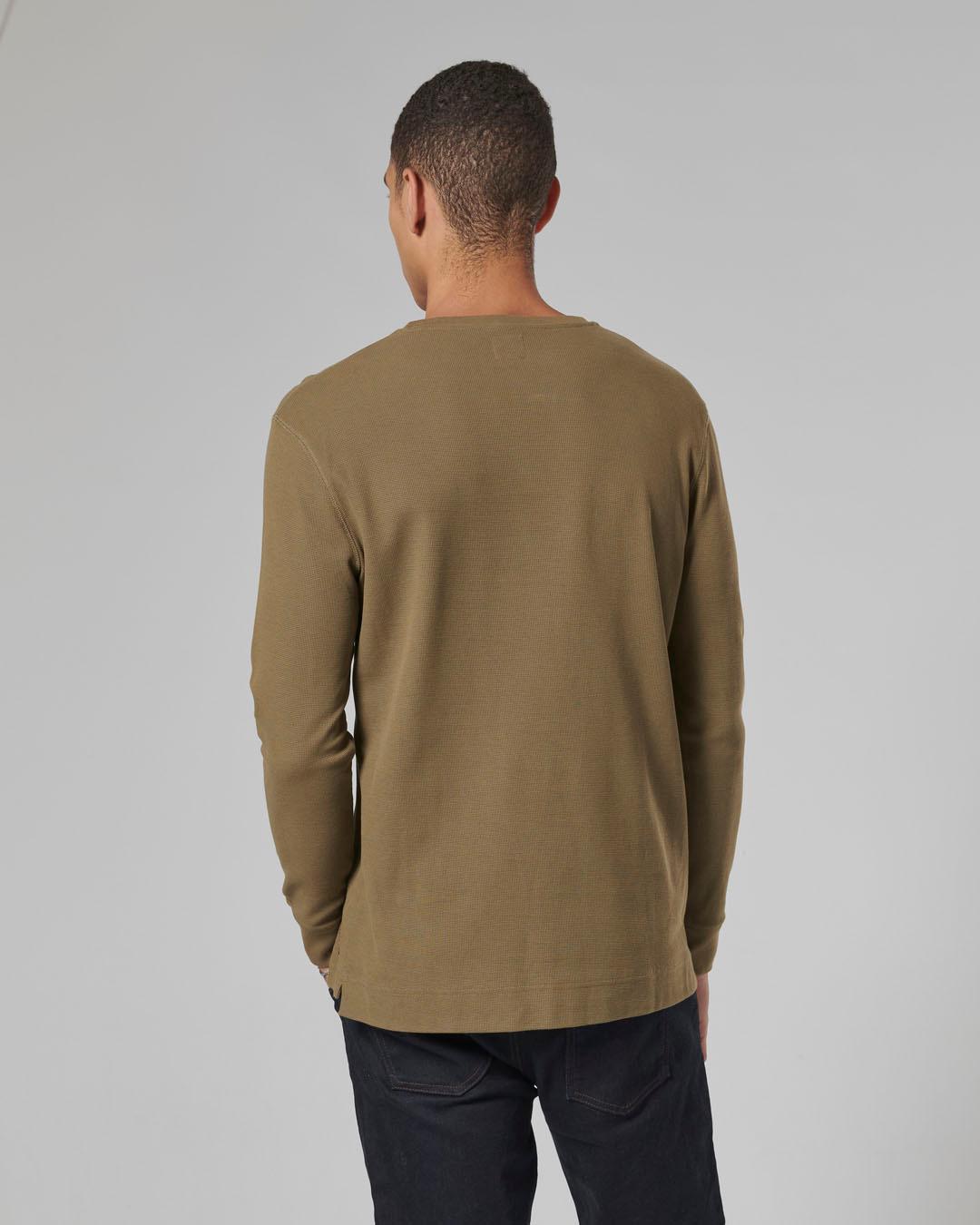 BETTMANN L/S WAFFLE KHAKI T-SHIRT S image 6