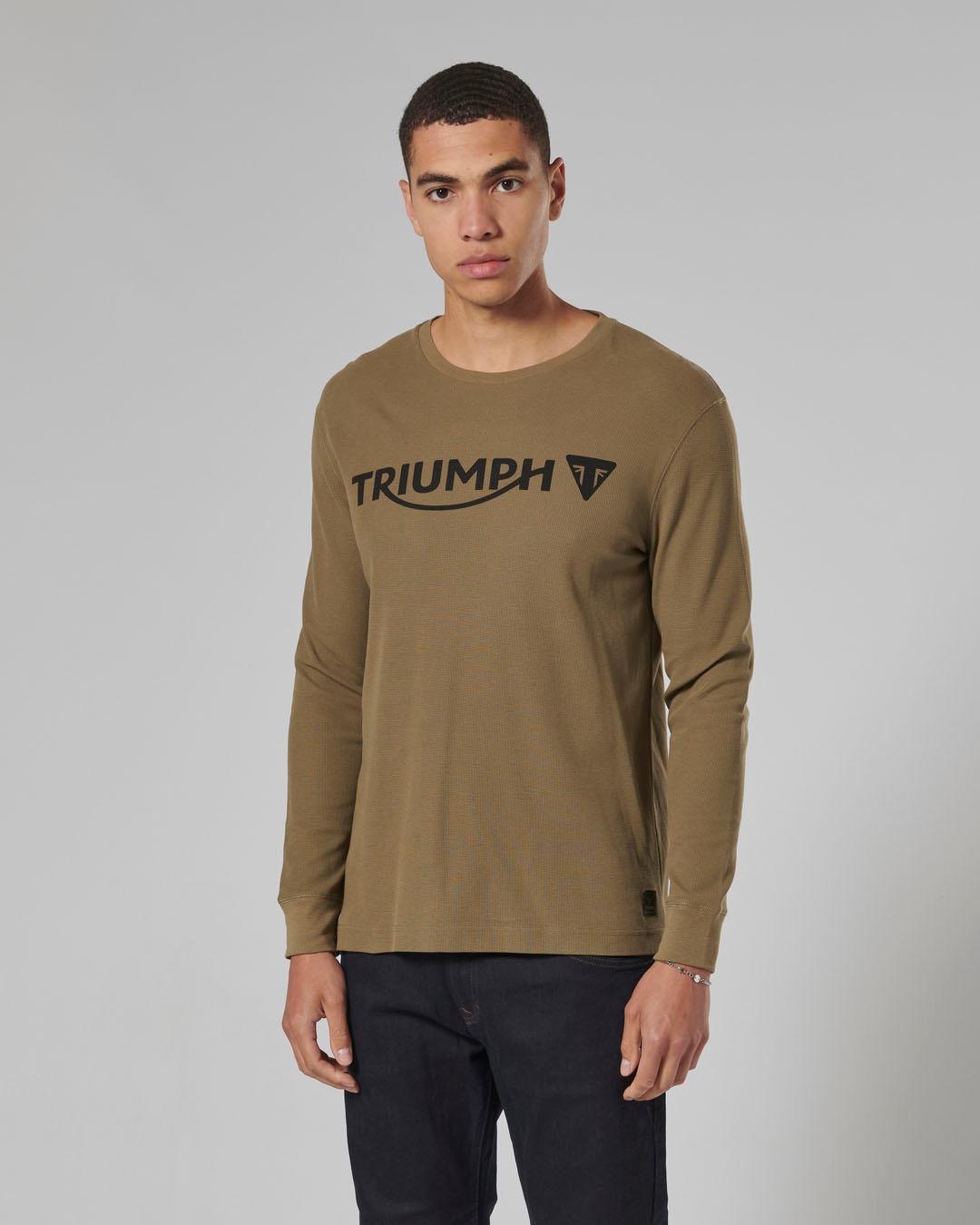 BETTMANN L/S WAFFLE KHAKI T-SHIRT S image 7