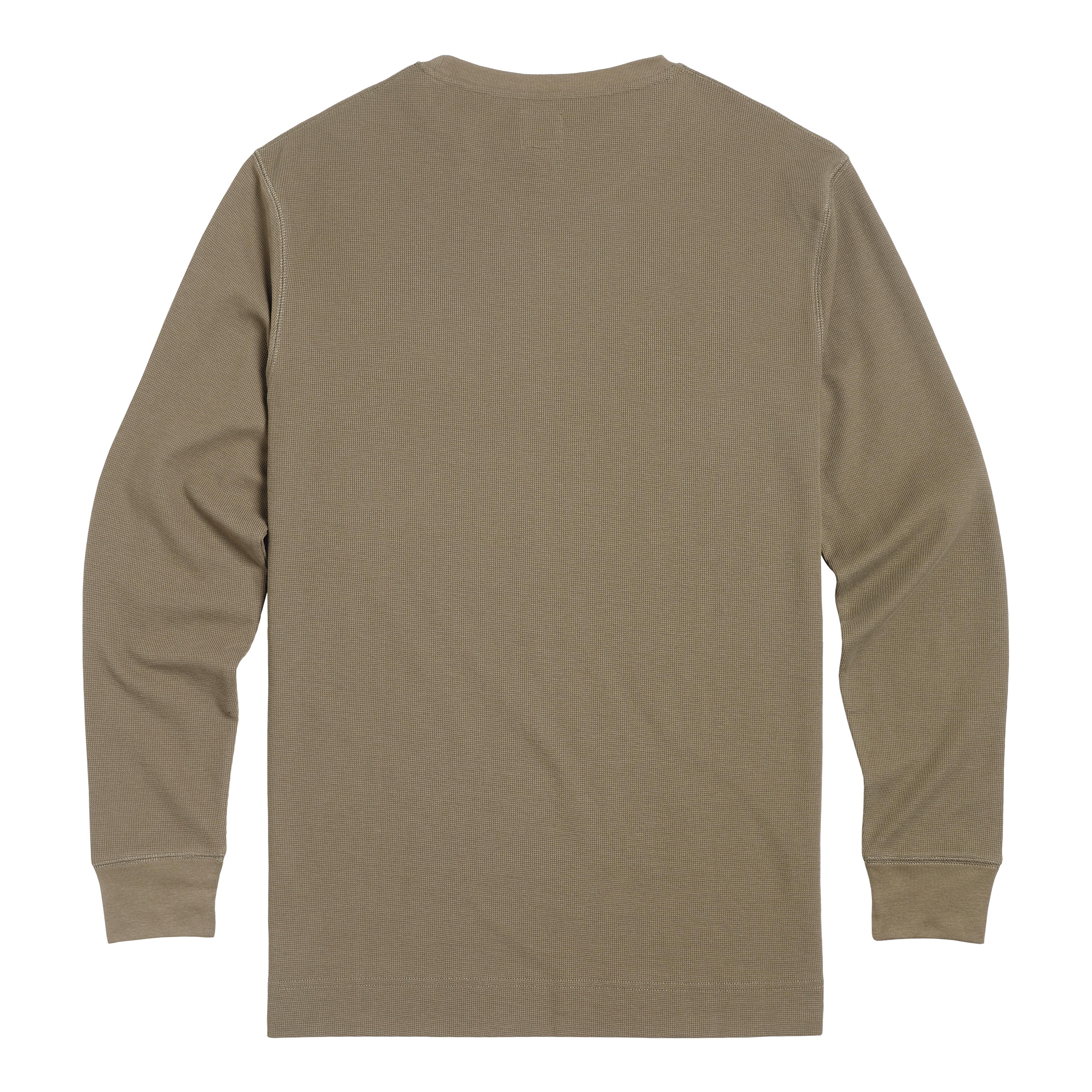 BETTMANN L/S WAFFLE KHAKI T-SHIRT XS image 1