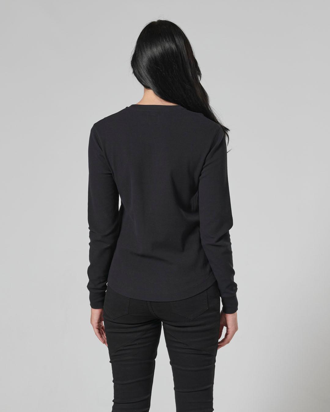 STOLL L/S WAFFLE T-SHIRT XXS image 3