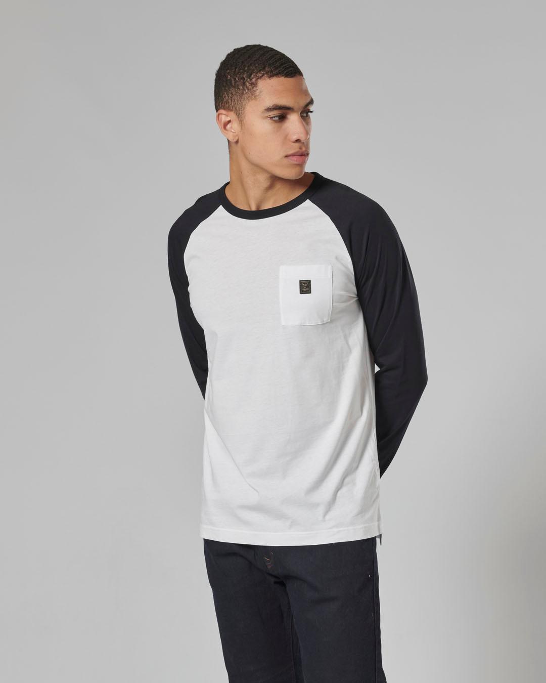BLACKWELL T-SHIRT WHITE / JET BLACK XS image 7