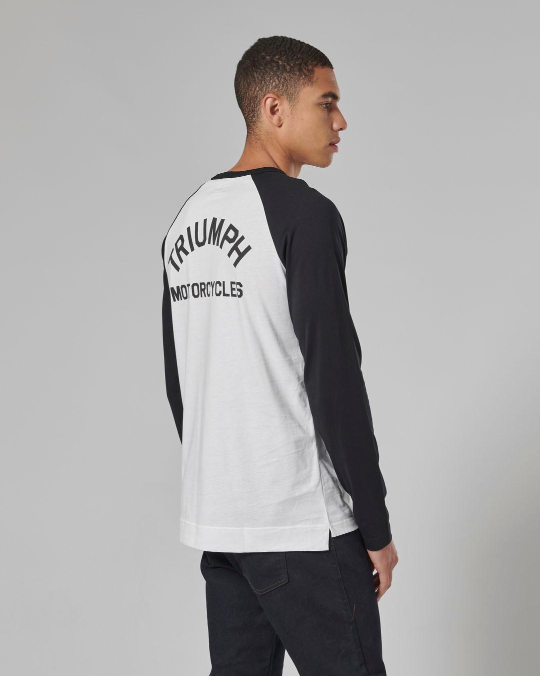 BLACKWELL T-SHIRT WHITE / JET BLACK XS image 8