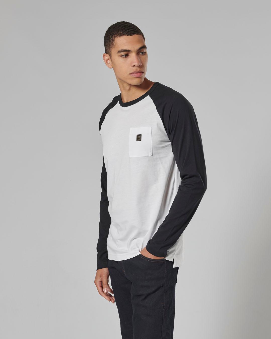 BLACKWELL T-SHIRT WHITE / JET BLACK XS image 4