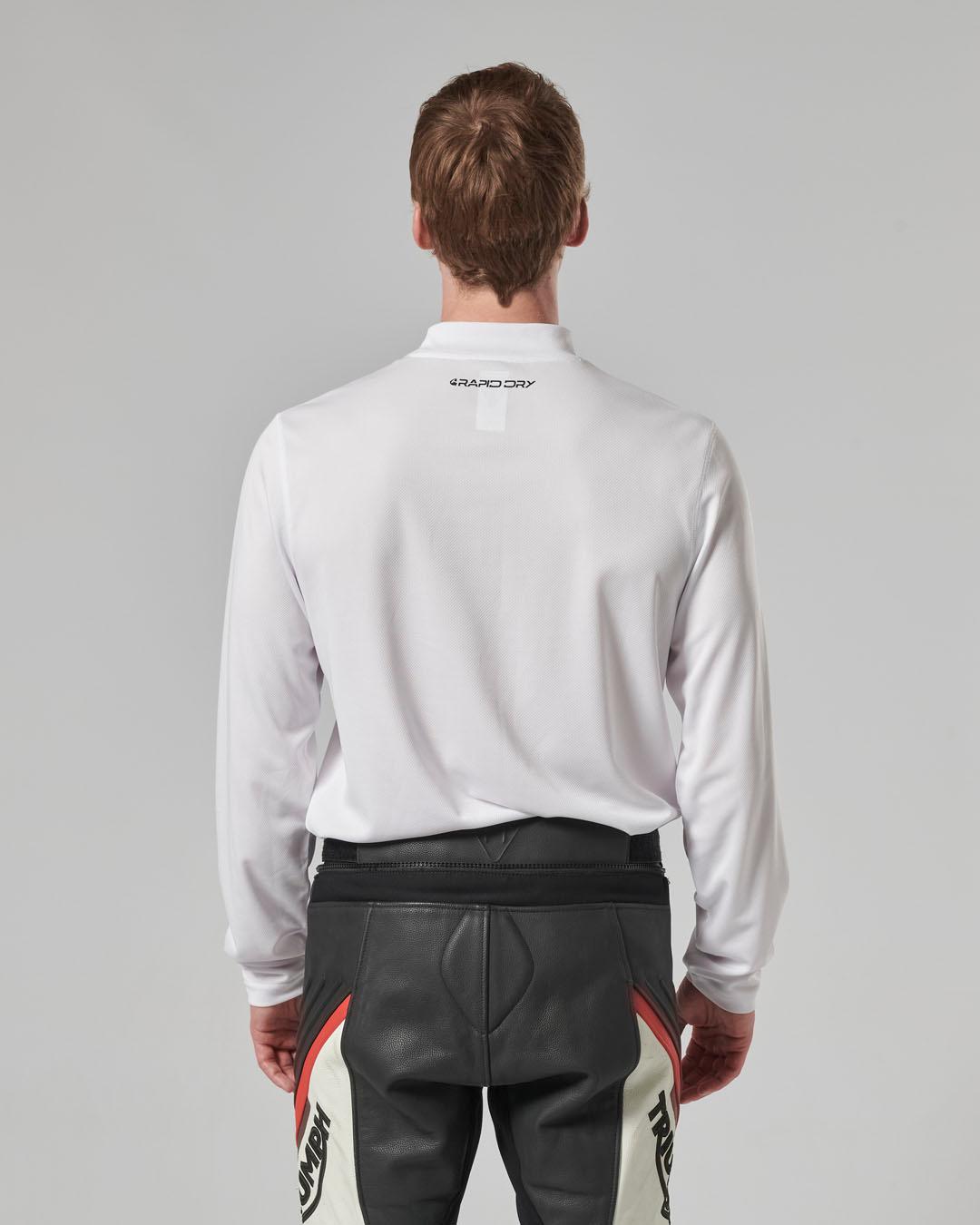 RAPID DRY RACE T-SHIRT - WHITE M image 8