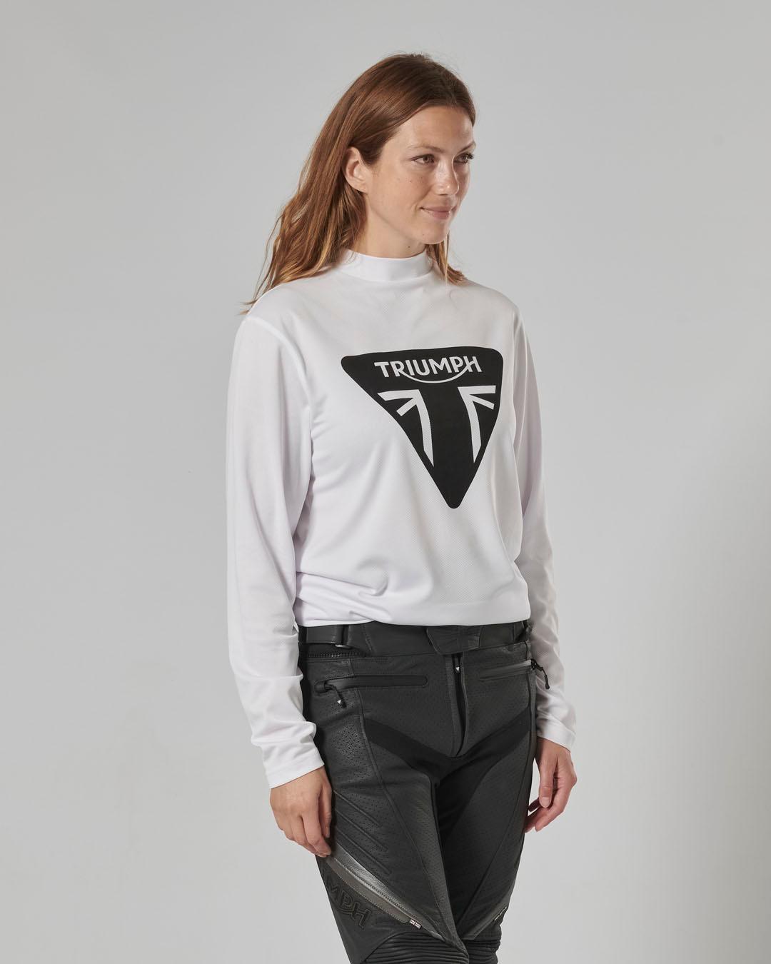 RAPID DRY RACE T-SHIRT - WHITE XL image 2