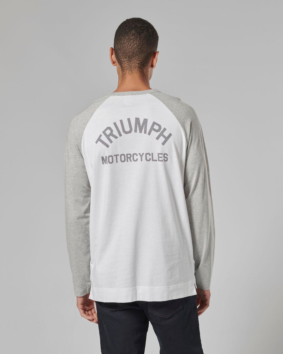 BLACKWELL T-SHIRT WHITE / GREY MARL M image 4
