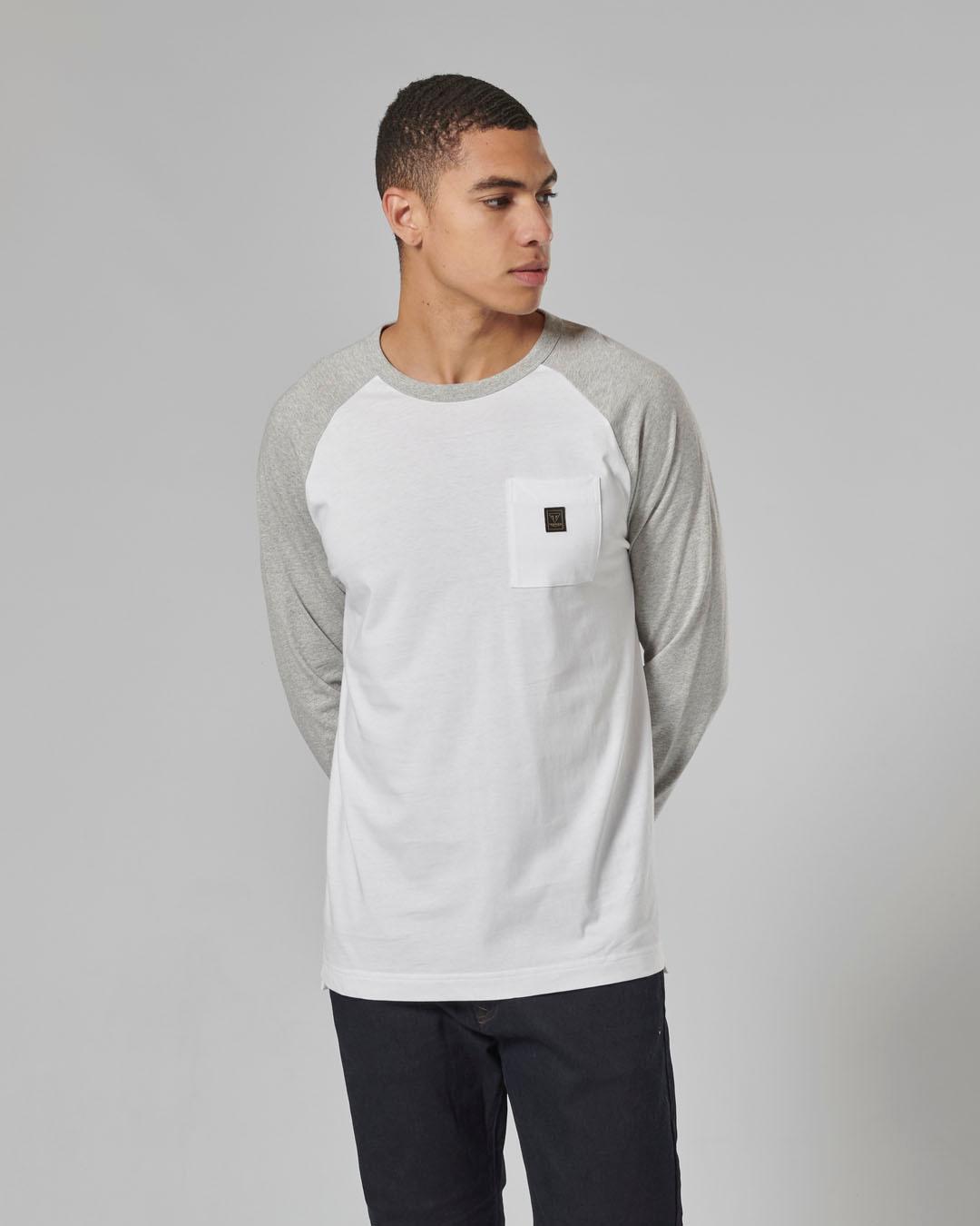 BLACKWELL T-SHIRT WHITE / GREY MARL XXL image 2