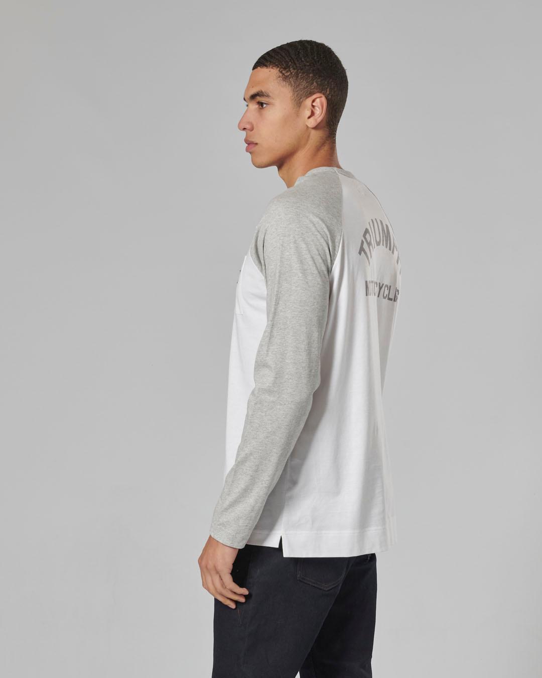 BLACKWELL T-SHIRT WHITE / GREY MARL XXL image 1
