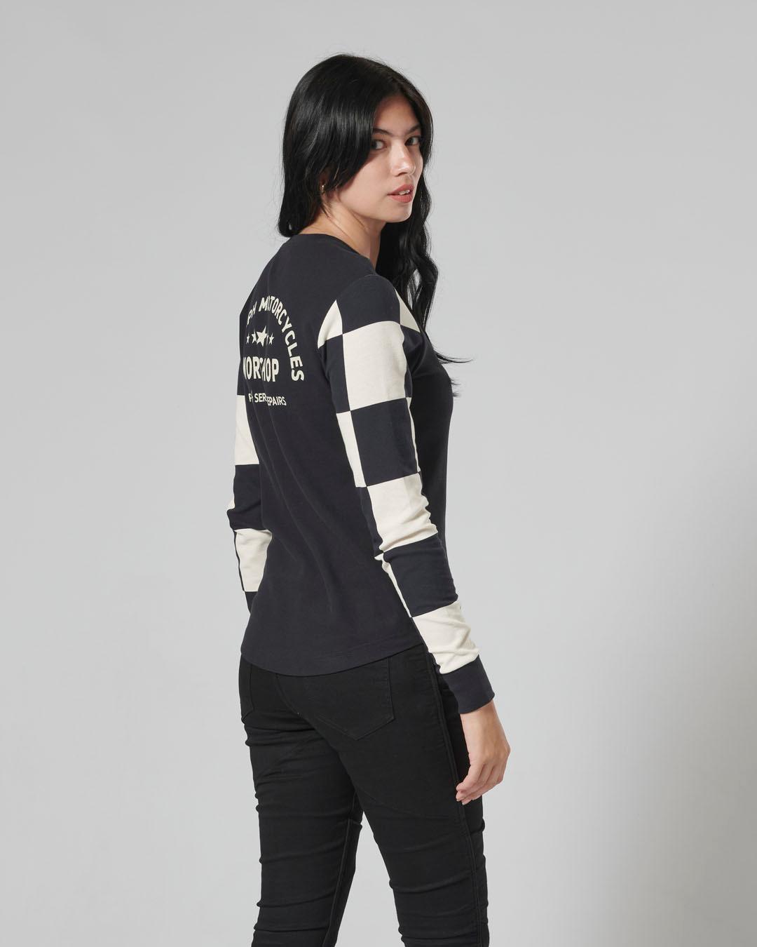 LADIES NIKKI L/SLEEVED T-SHIRT S image 4