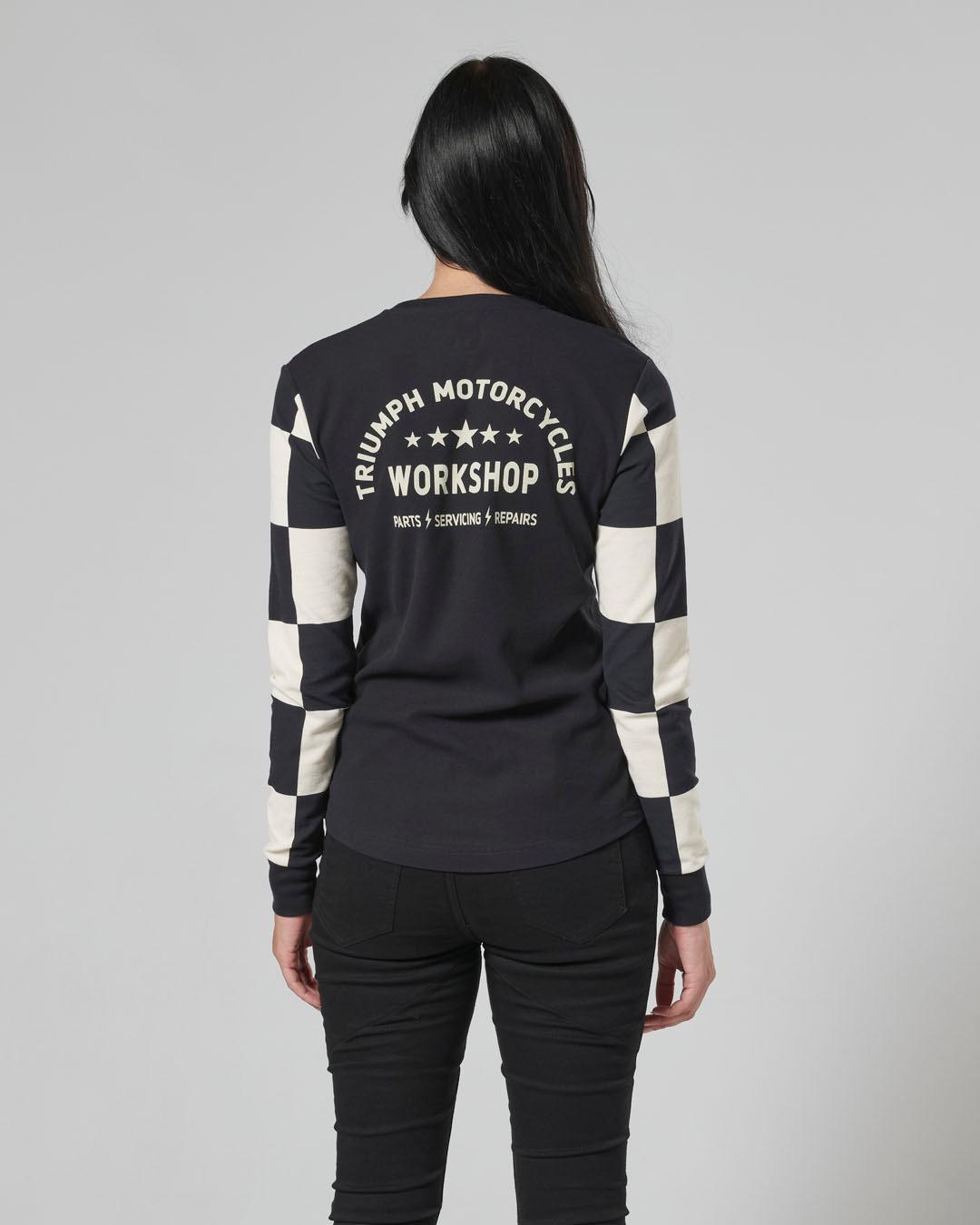 LADIES NIKKI L/SLEEVED T-SHIRT XS image 7