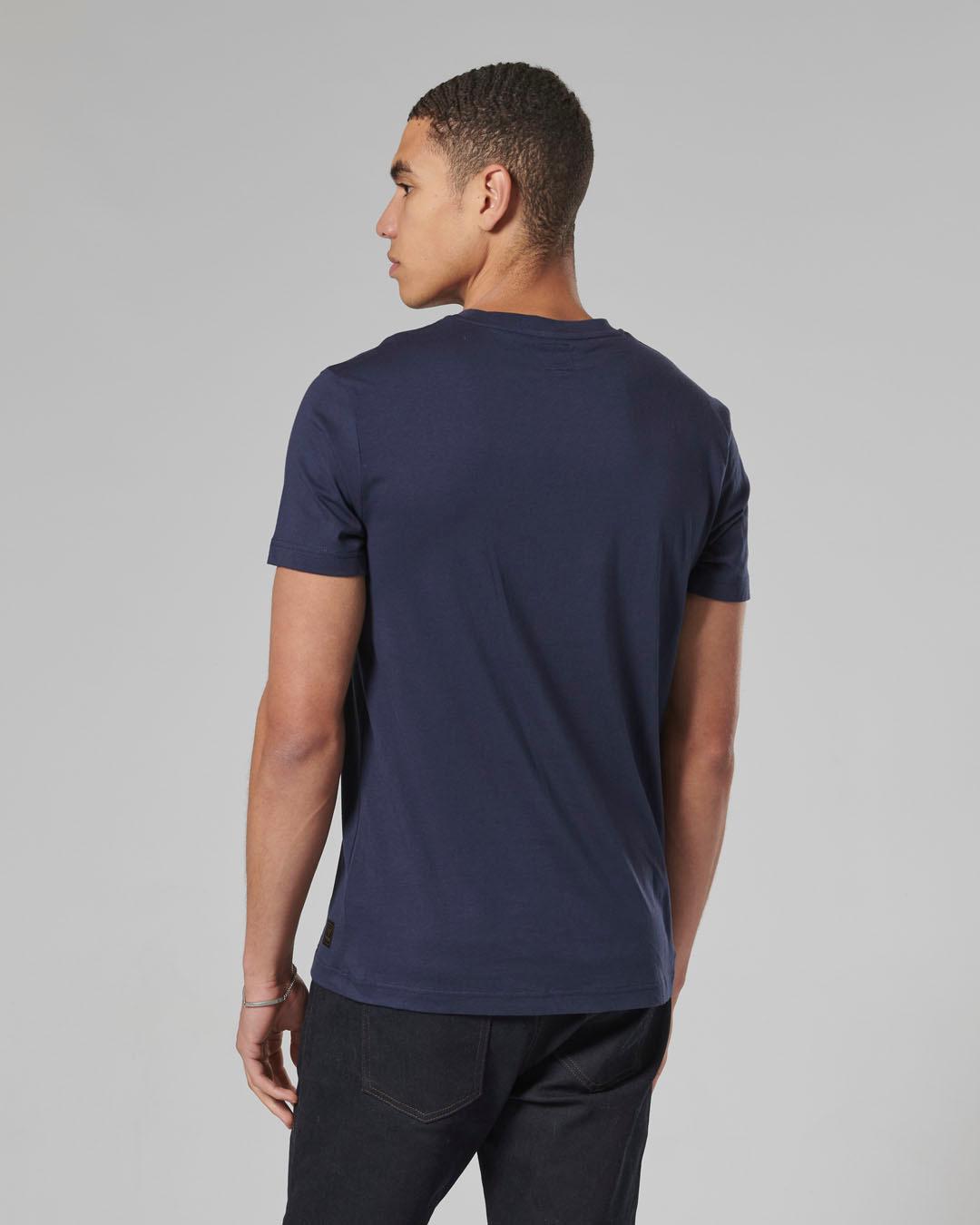 BURNHAM T-SHIRT BLACK IRIS M image 7