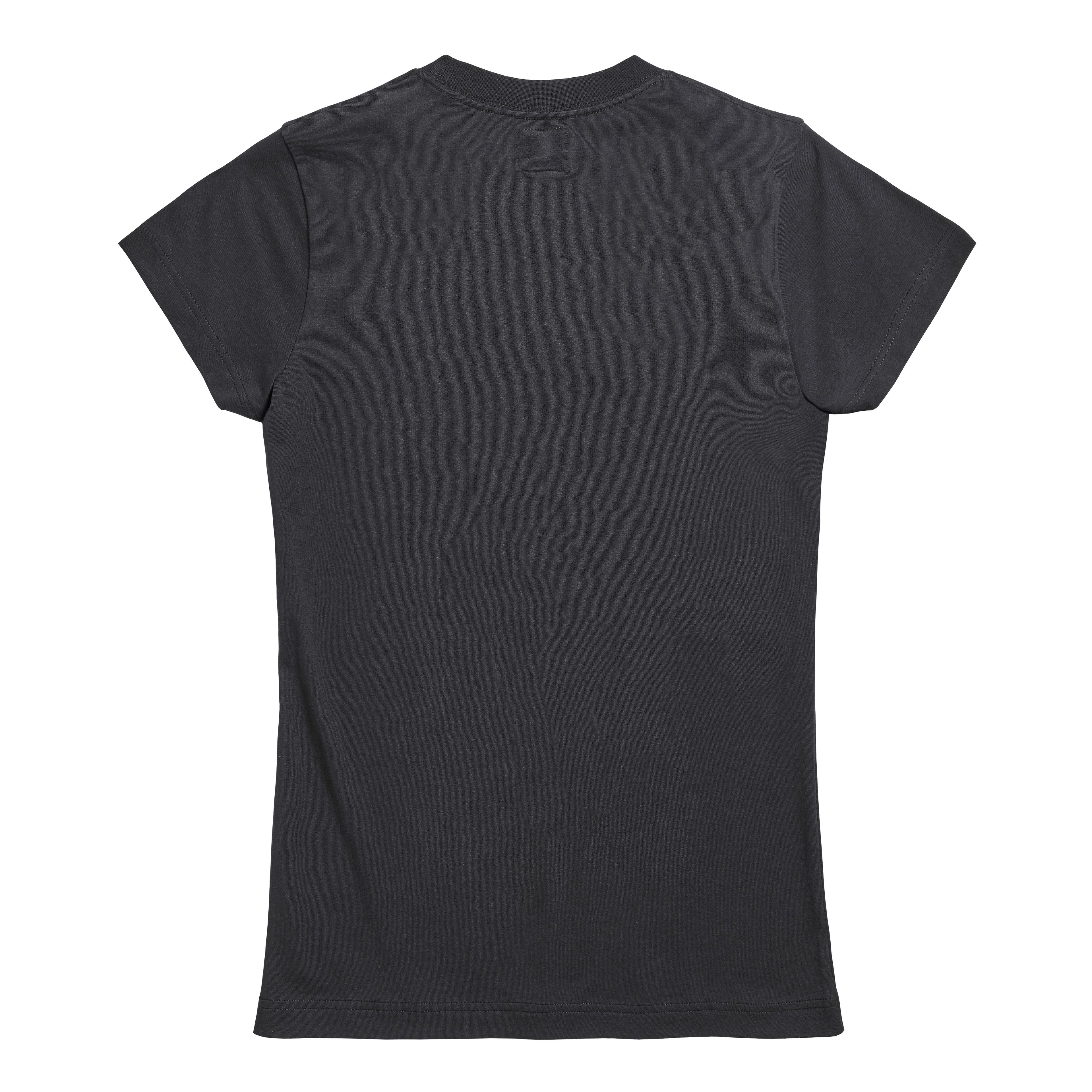 GWYNEDD LADIES T-SHIRT JET BLACK L image 2
