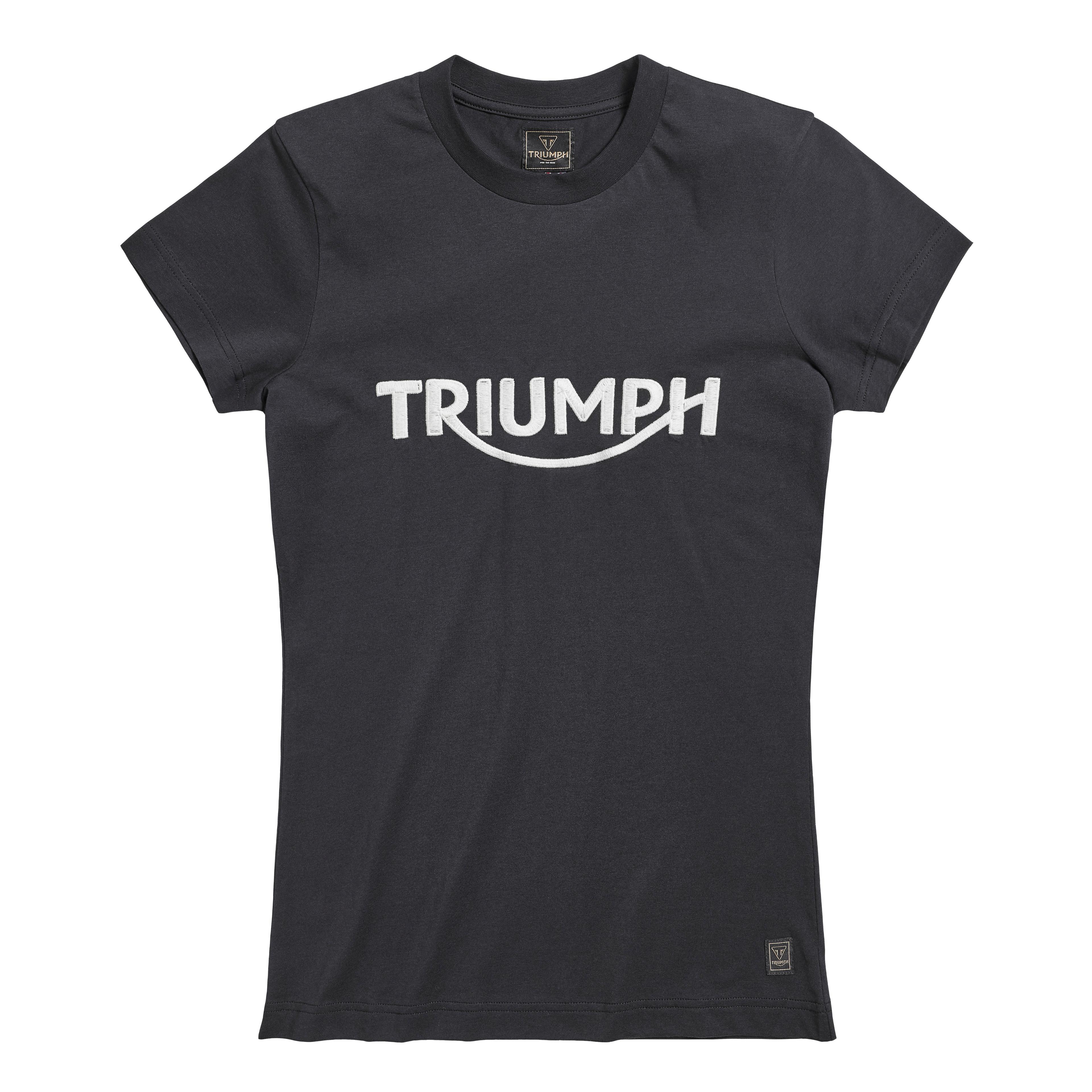 GWYNEDD LADIES T-SHIRT JET BLACK S image 1