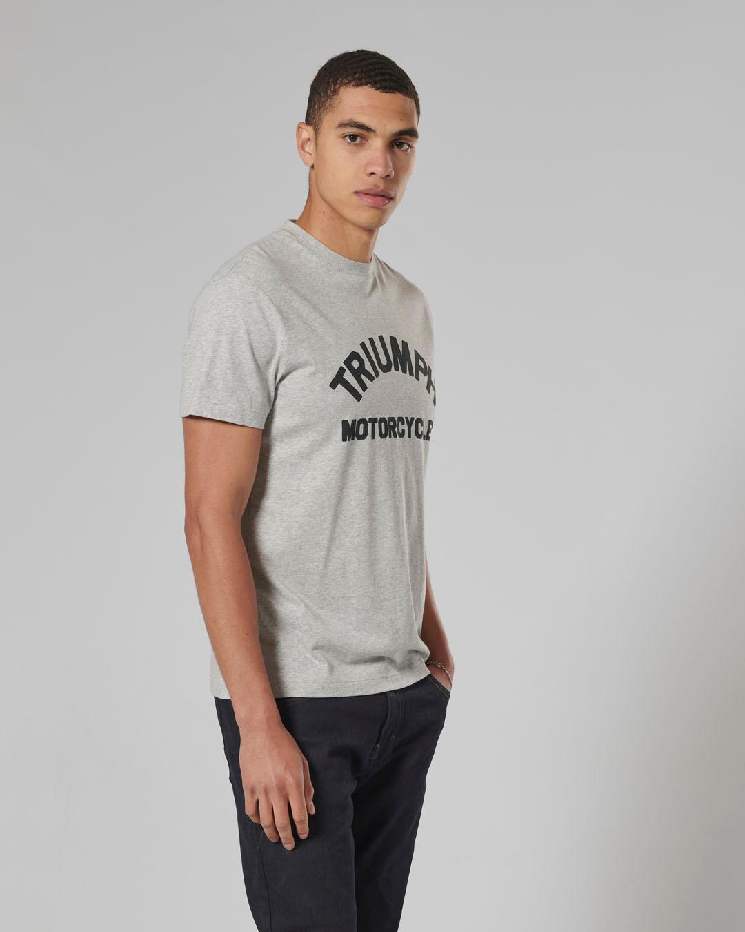 BURNHAM T-SHIRT GREY MARL XL image 3