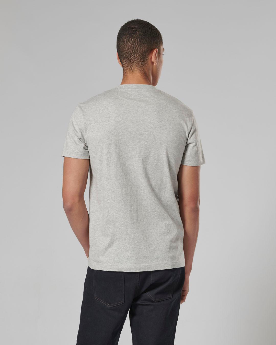 BURNHAM T-SHIRT GREY MARL XL image 5