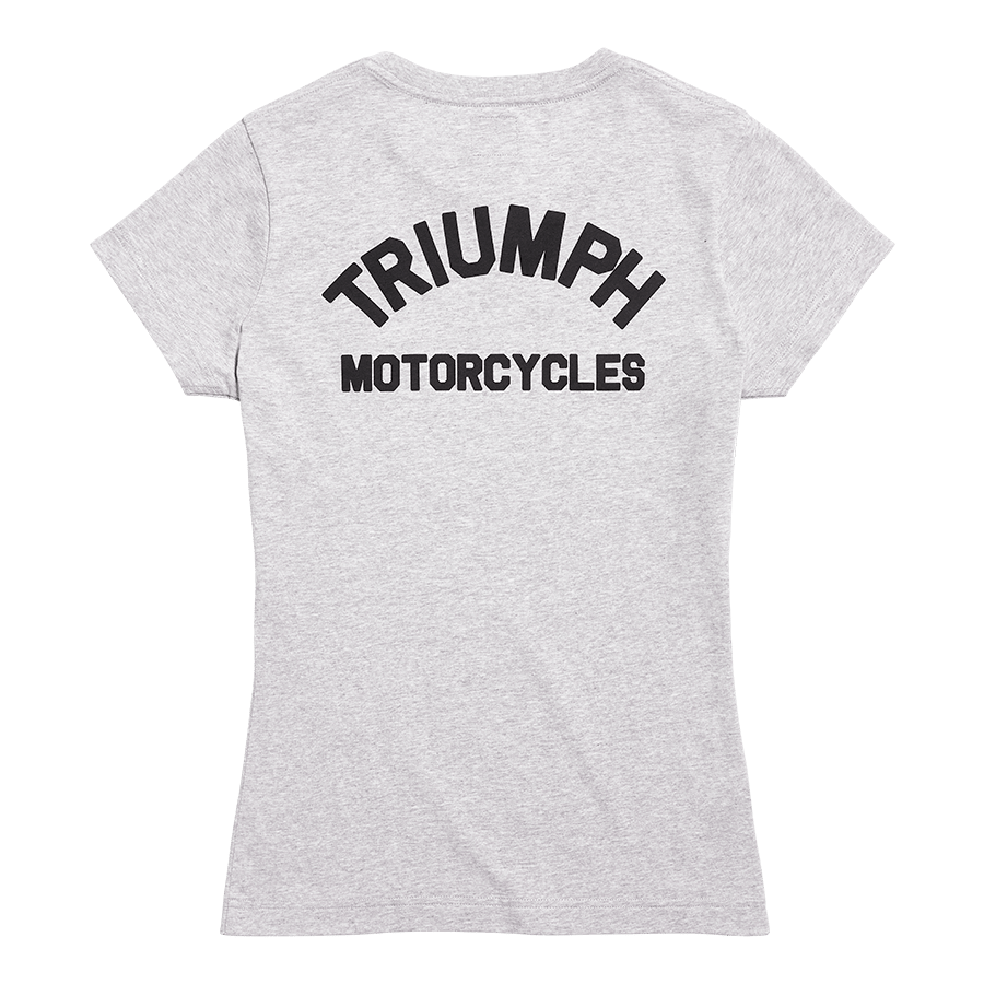 LADIES SYDNEY T-SHIRT GREY MARL XL image 1