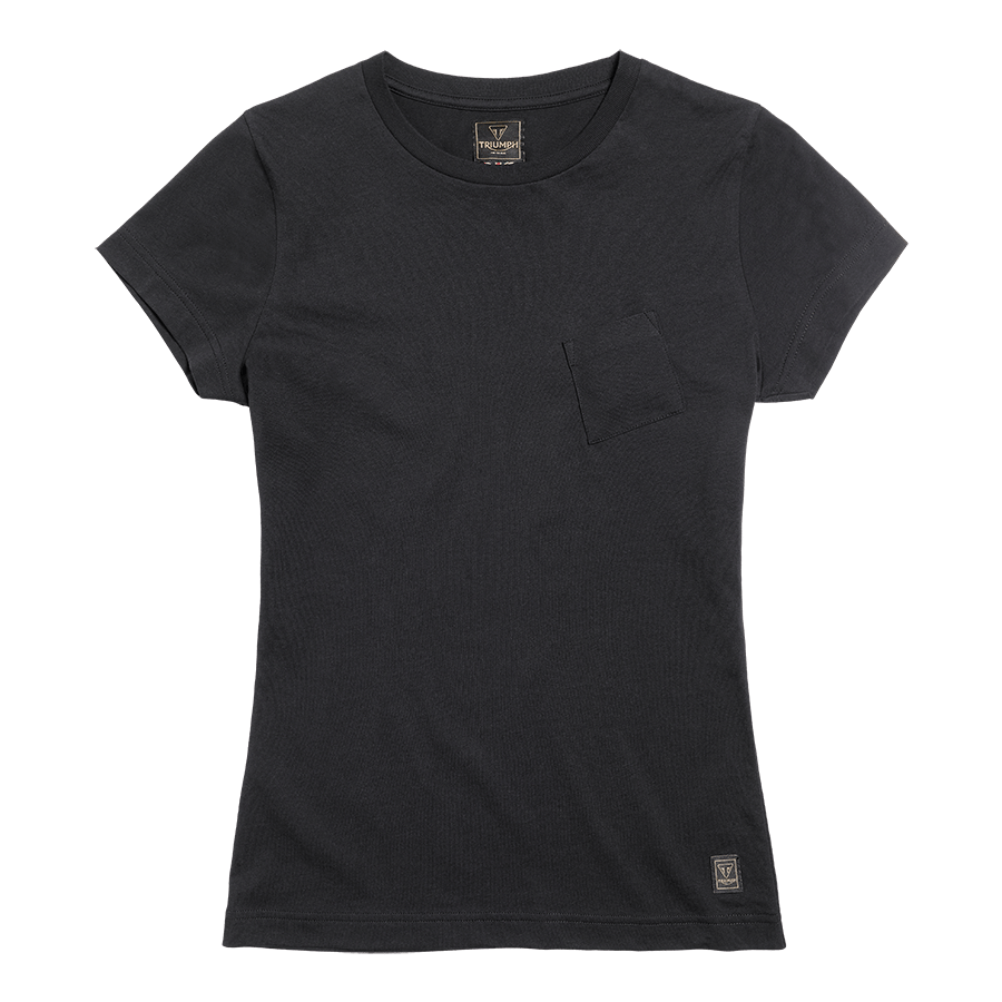 LADIES SYDNEY T-SHIRT JET BLACK L image 3