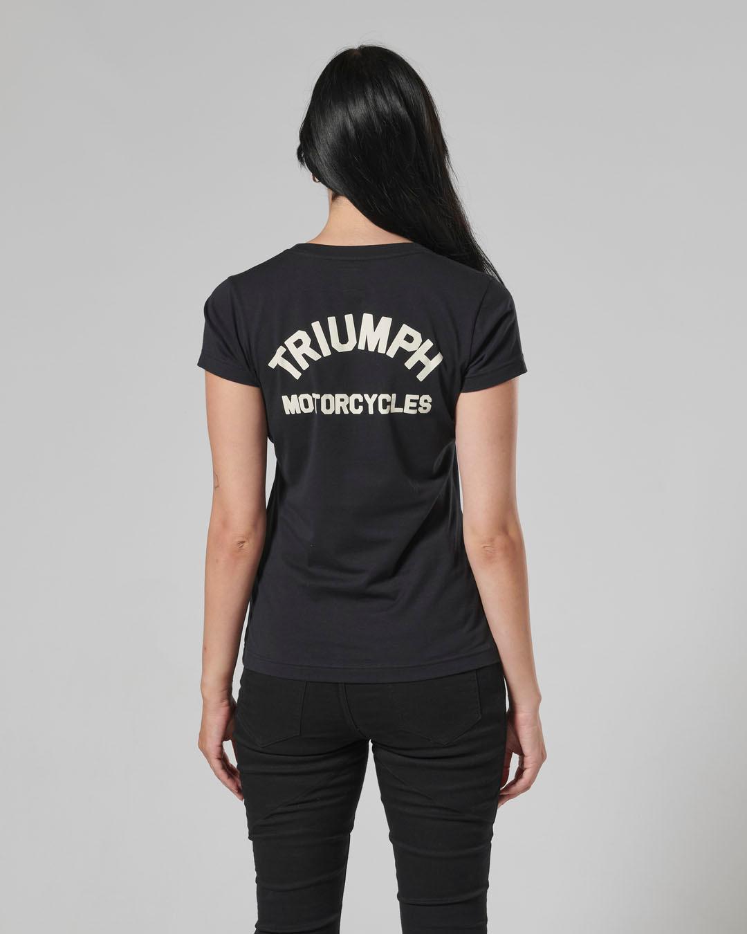 LADIES SYDNEY T-SHIRT JET BLACK XXS image 7