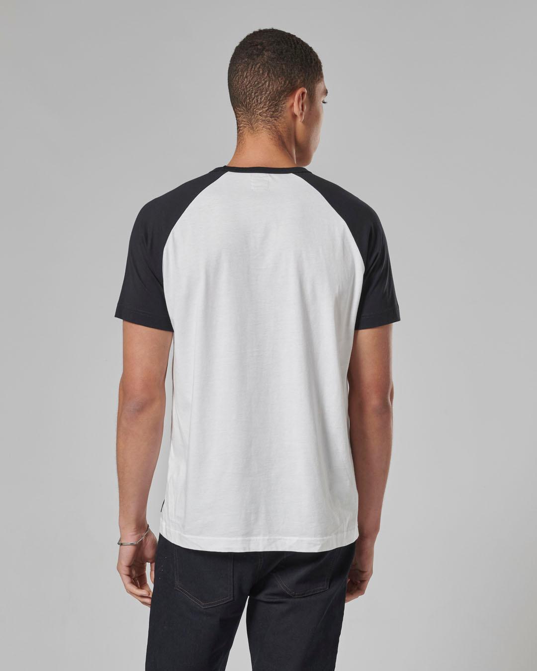SALTERN T-SHIRT WHITE / JET BLACK S image 7