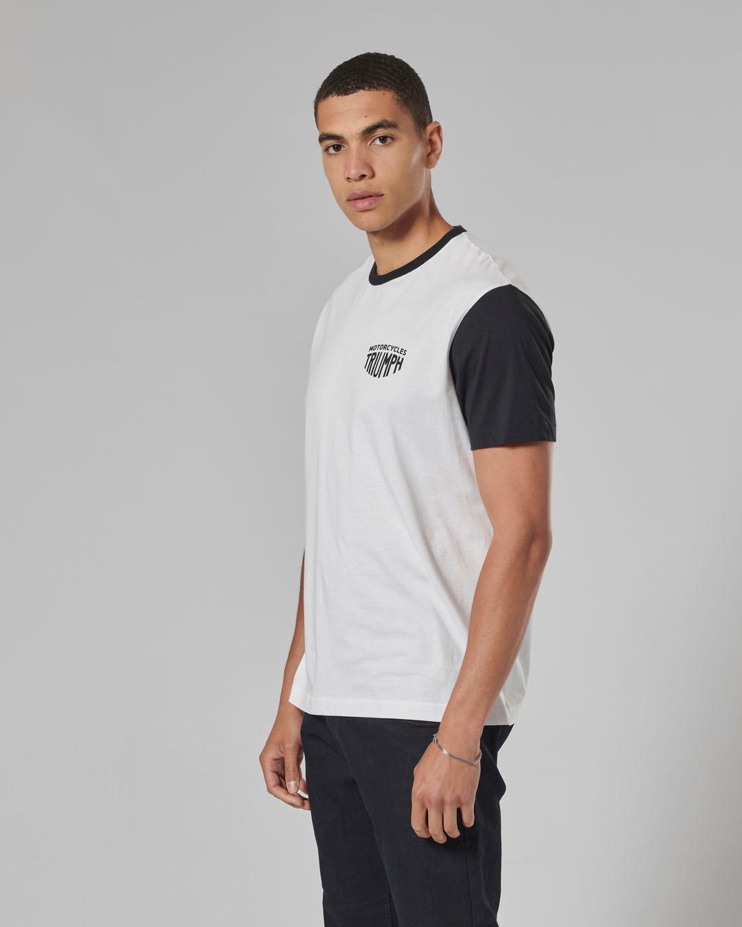 FENLAND T-SHIRT WHITE / JET BLACK XS image 7