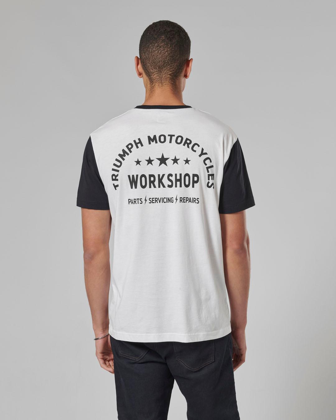 FENLAND T-SHIRT WHITE / JET BLACK XXL image 6