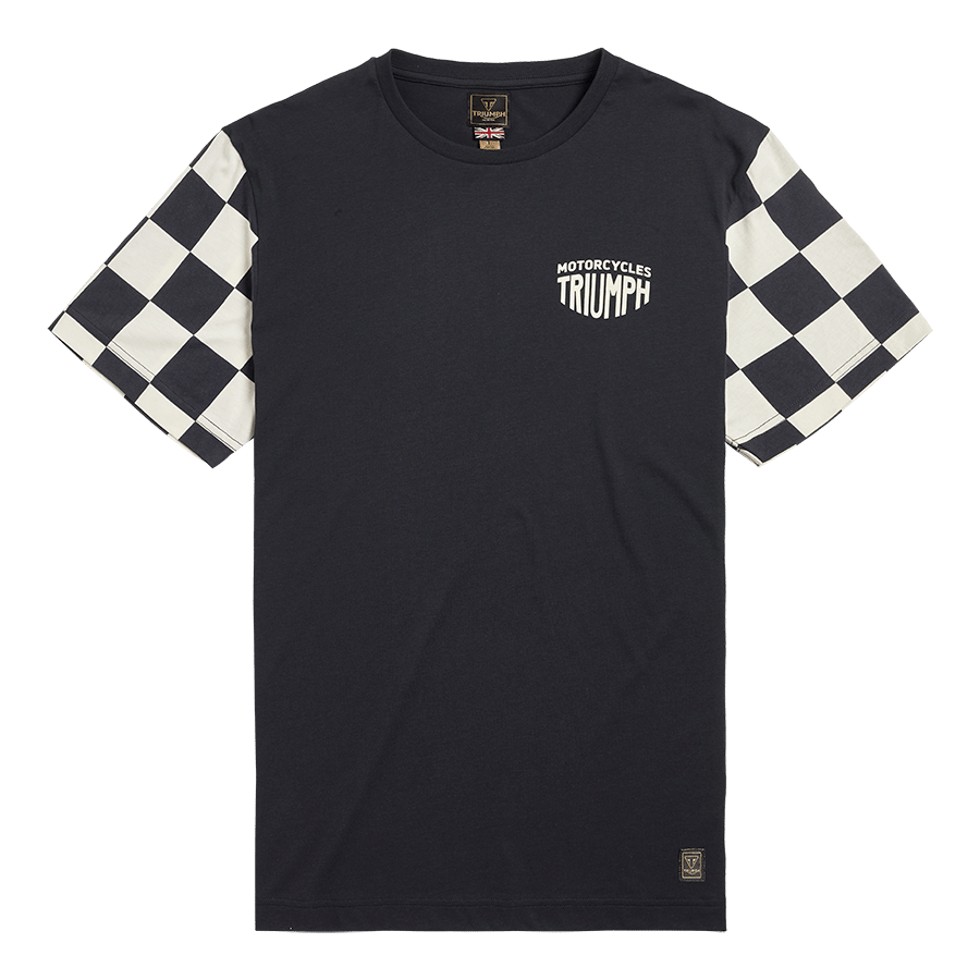PRESTON T-SHIRT BLACK / BONE L image 1