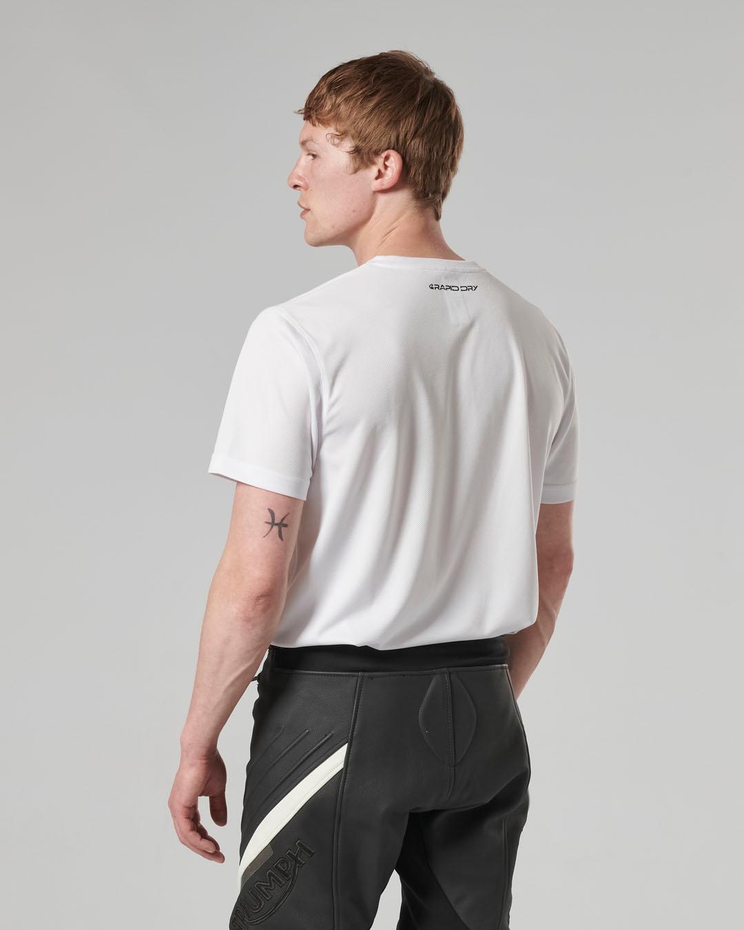 RAPID DRY T-SHIRT - WHITE XL image 6