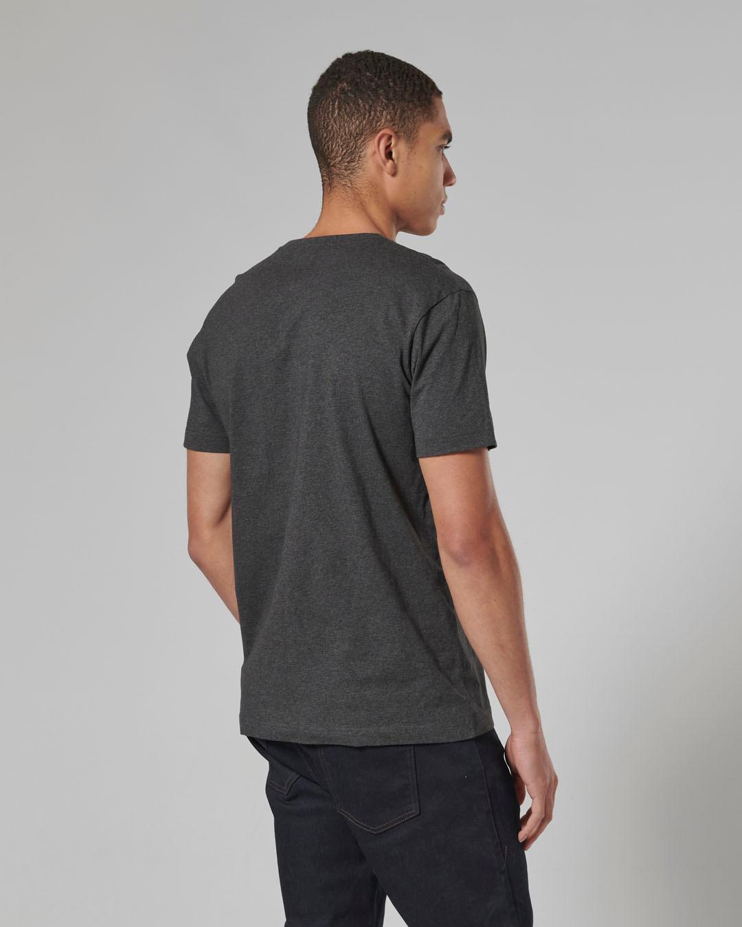 BURNHAM T-SHIRT BLACK MARL M image 4