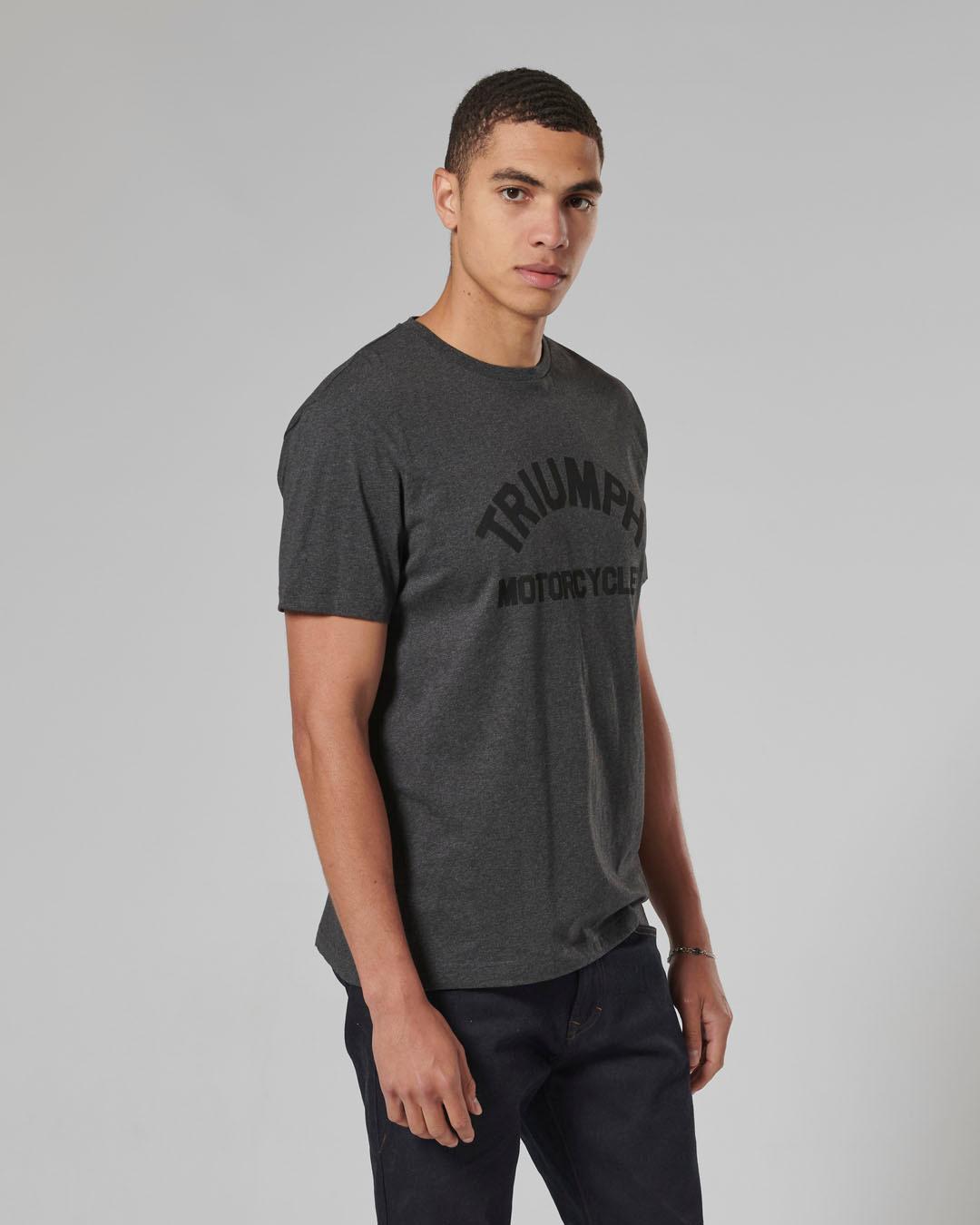 BURNHAM T-SHIRT BLACK MARL S image 6