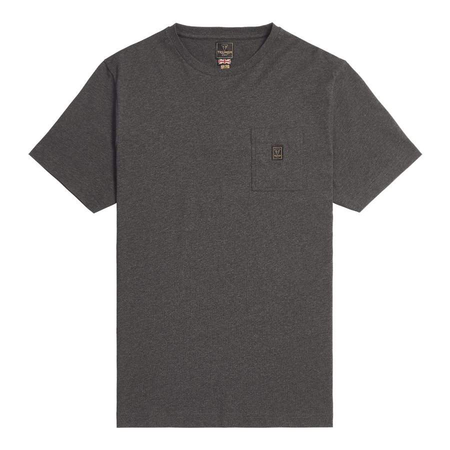 DITCHLING T-SHIRT BLACK MARL L image 2