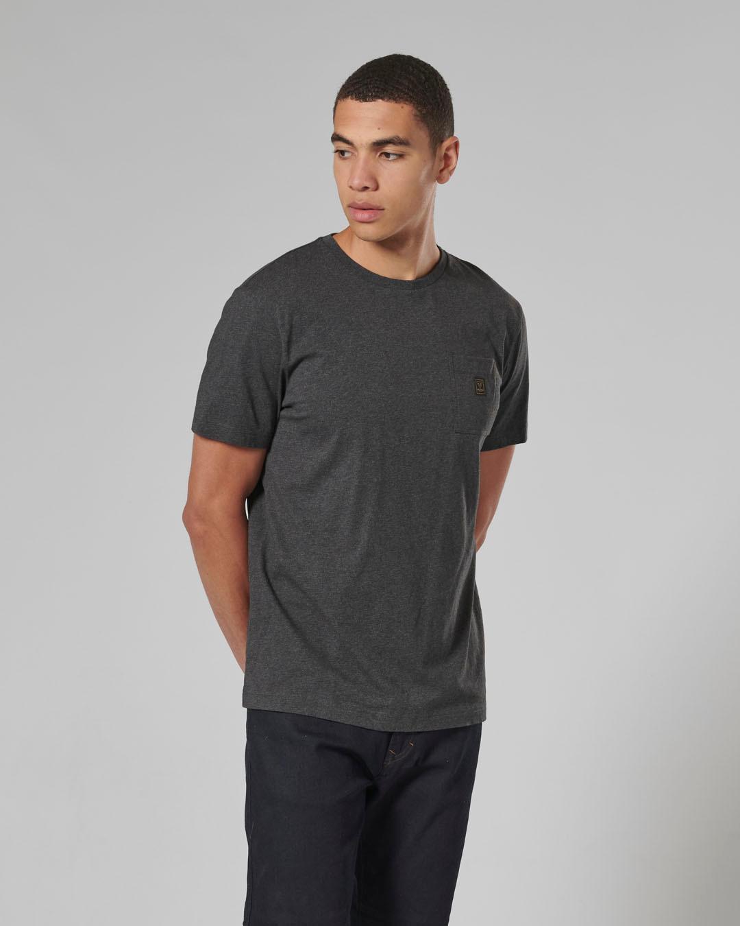 DITCHLING T-SHIRT BLACK MARL XL image 5