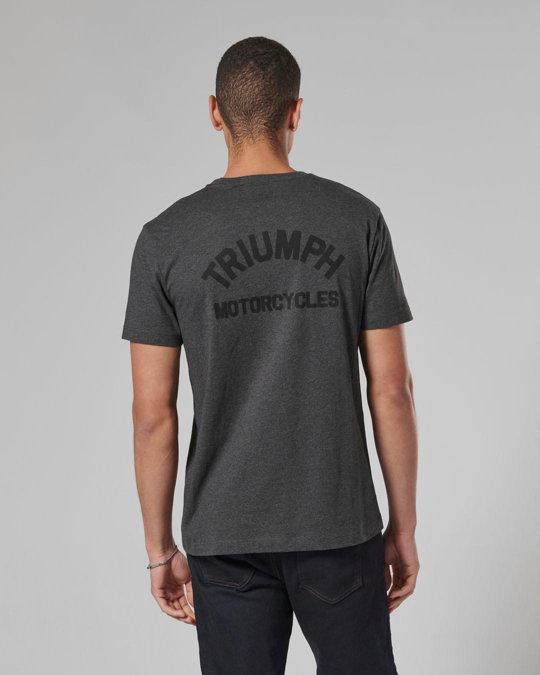 DITCHLING T-SHIRT BLACK MARL XS image 8