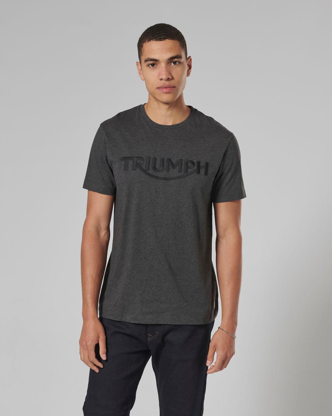 BAMBURGH T-SHIRT BLACK MARL L image 5